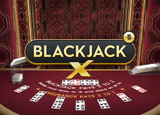 Blackjack X 5 - Ruby - MEGABET808