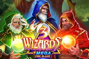 Playtech : Mega Fire Blaze: 3 Wizards - MEGABET808