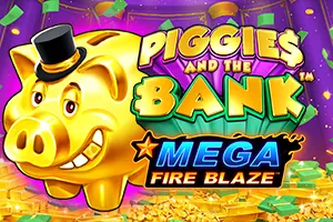 Playtech : Mega Fire Blaze: Piggies and the Bank™ - MEGABET808